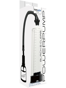Toy Joy: Power Pump, svart/transparent