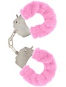 Furry Fun Cuffs, rosa