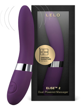 LELO: Elise 2, Dual-Powered Massager, lila