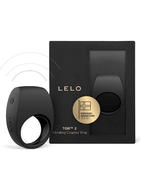 LELO: Tor 2, Vibrating Couples Ring, svart