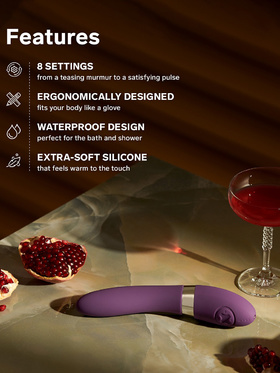 LELO: Elise 2, Dual-Powered Massager, svart