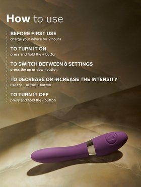 LELO: Elise 2, Dual-Powered Massager, svart