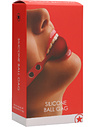 Silicone Gag, röd
