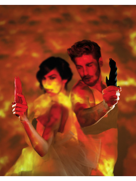 Fun Factory: Darling Devil, Rabbit Vibrator, svart