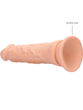 RealRock Skin: Realistic Dildo, 21.5 cm, ljus