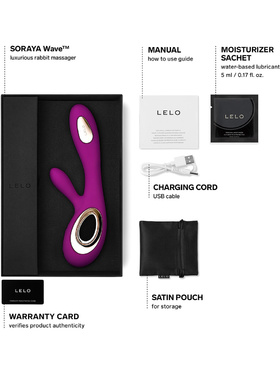 LELO: Soraya Wave, Dual-Action Massager, lila