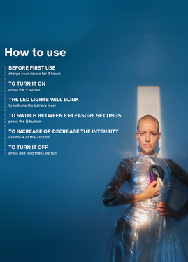 LELO: Enigma, Dual-Action Sonic Massager, svart