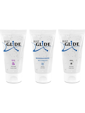 Just Glide: Glidmedel Set, 3x50 ml