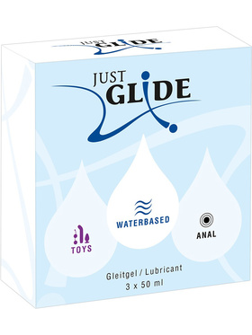 Just Glide: Glidmedel Set, 3x50 ml