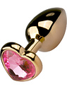 Metal Heart Plug No.2