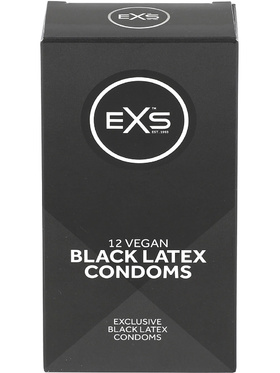 EXS Black Latex: Kondomer, 12-pack