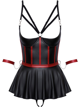 Cottelli Bondage: Bondage Outfit med Öppen Design