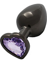 Heart Metal Plug, L