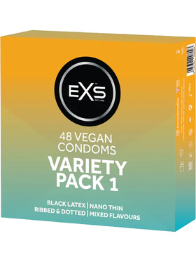 EXS Variety Pack 1: Kondomer, 48-pack
