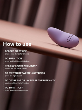 LELO: Lily 3, Klitorisvibrator, ljuslila