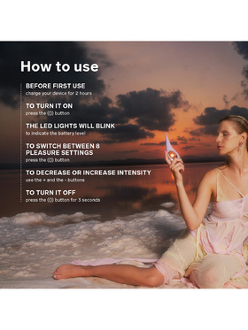 LELO: Dot, Pinpoint Klitorisvibrator, lila