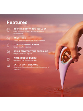 LELO: Dot, Pinpoint Klitorisvibrator, lila