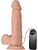 Beautiful Bahamut: Slide-Skin Vibrating Dildo, 22 cm, ljus