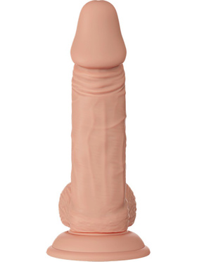 Beautiful Zebulon: Lifelike-Skin Dildo, 19 cm