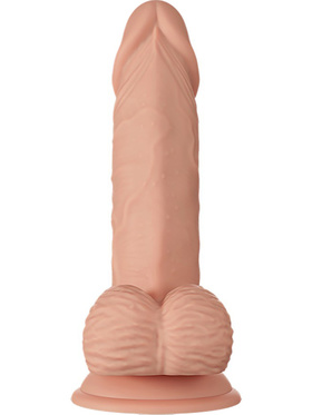 Beautiful Zebulon: Lifelike-Skin Dildo, 19 cm