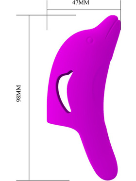 Pretty Love: Honey Finger, Delphini Fingering Vibrator, lila