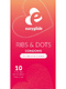 Ribs/Dots Condoms, 10st