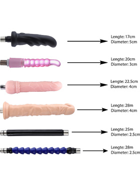 Auxfun: Basic 3XLR Sex Machine, Bundle Mateo