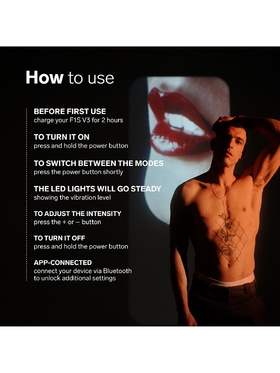 LELO: F1S V3 XL Pleasure Console Masturbator, röd