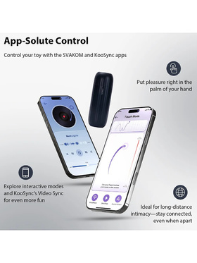 Svakom Connexion: Sam Neo 2 Pro, Interactive Suction Heat Masturbator