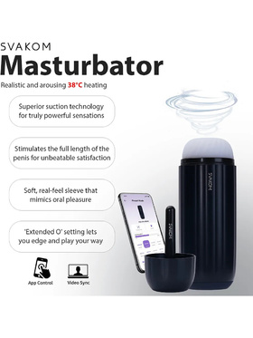 Svakom Connexion: Sam Neo 2 Pro, Interactive Suction Heat Masturbator