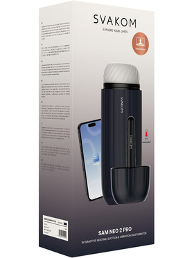 Svakom Connexion: Sam Neo 2 Pro, Interactive Suction Heat Masturbator