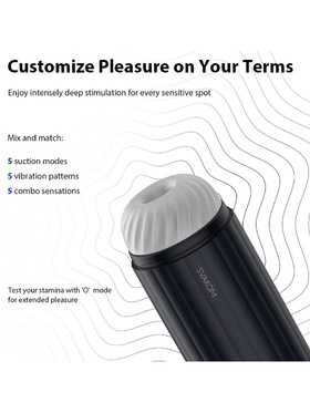 Svakom Connexion: Sam Neo 2 Pro, Interactive Suction Heat Masturbator
