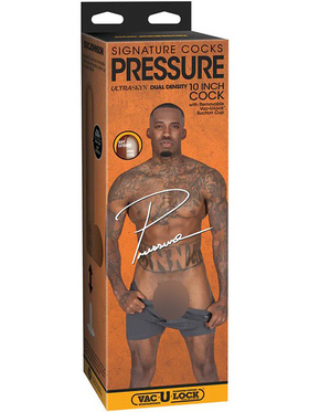 Signature Cocks: Pressure, Realistic Ultraskyn Dildo, 25 cm