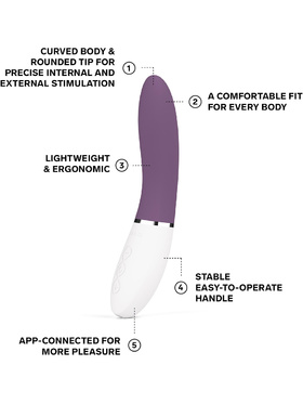 LELO: Liv 3, App-Controlled G-Spot Vibrator, lila