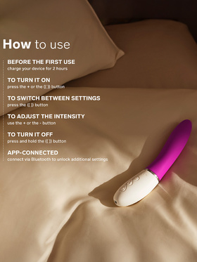 LELO: Liv 3, App-Controlled G-Spot Vibrator, lila