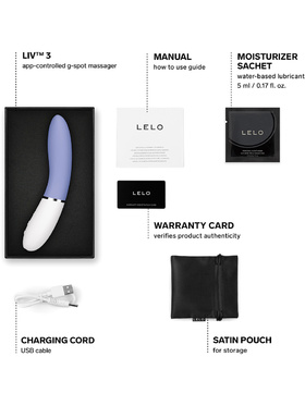 LELO: Liv 3, App-Controlled G-Spot Vibrator, ljuslila