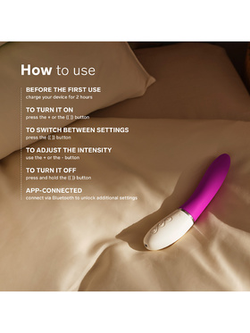 LELO: Liv 3, App-Controlled G-Spot Vibrator, ljuslila