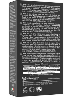 IntimateLine: Tauro, Extra Power Delay Spray