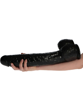 Toyz4Lovers: Made in Italy, Golia XXL Dildo, 41 cm, svart