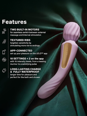 LELO: Switch, Double-Ended Wand Vibrator, lila