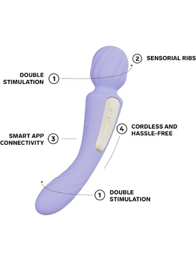 LELO: Switch, Double-Ended Wand Vibrator, lila