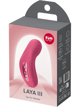 Fun Factory: Laya III, Lay-On Vibrator, rosa