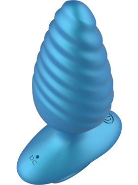 Playhouse: Deep Ribbed Vibrating Anal Plug