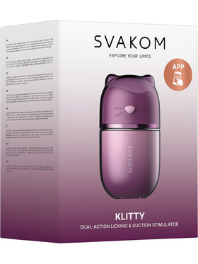 Svakom: Klitty, Licking & Suction Stimulator