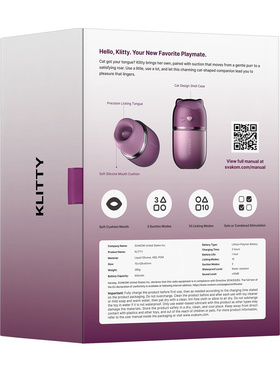 Svakom: Klitty, Licking & Suction Stimulator