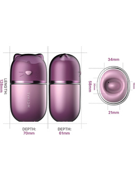 Svakom: Klitty, Licking & Suction Stimulator