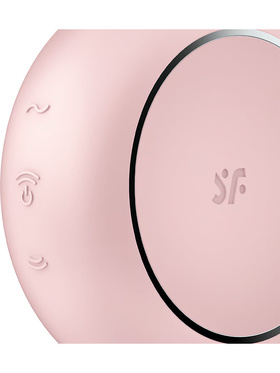 Satisfyer: Pro To Go 3, Double Air Pulse Vibrator, rosa