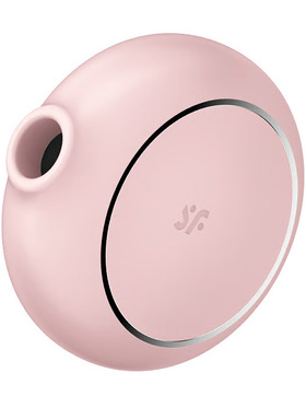 Satisfyer: Pro To Go 3, Double Air Pulse Vibrator, rosa
