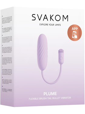 Svakom: Plume, Flexible Brush-Tail Bullet Vibrator