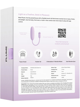 Svakom: Plume, Flexible Brush-Tail Bullet Vibrator